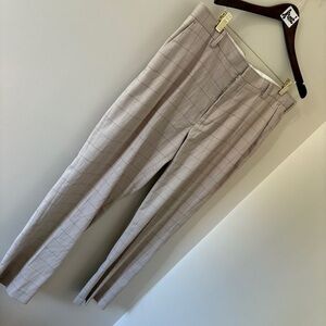 Murano Zac Fit Patterned Dress Pants High-Waisted Wide-Leg men's 38x30 preworn